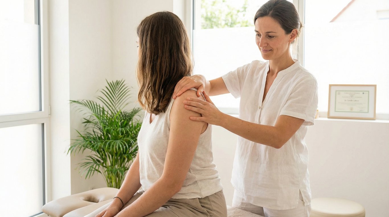 Portrait de Dr. Camille Lefèvre, ostéopathe