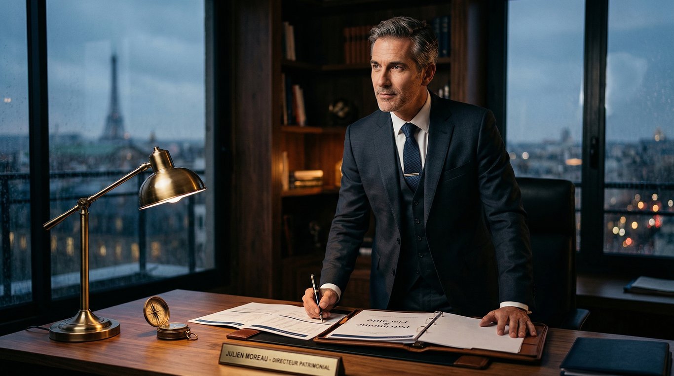 Portrait de Julien Moreau, Directeur Patrimonial
