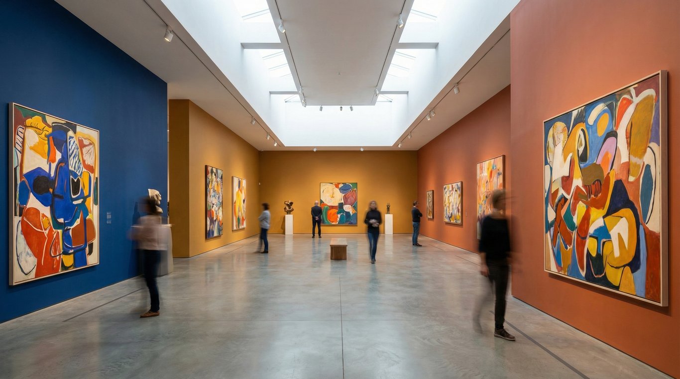 Glaces artisanales colorées