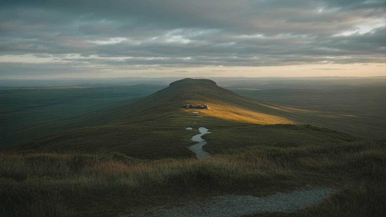 Risotto crémeux aux champignons sauvages, décoré d’herbes fraîches