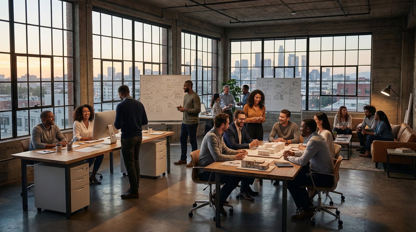 L'équipe Studio Via en action