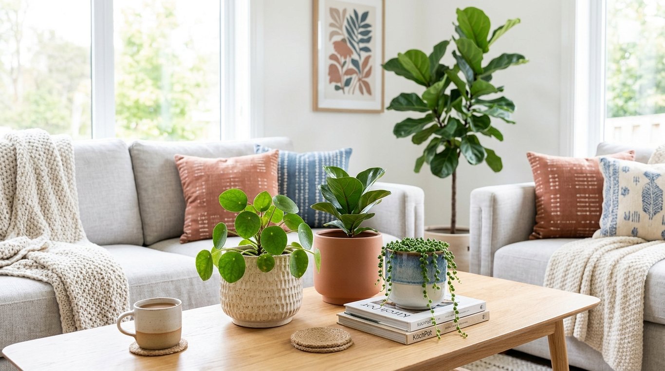 Plante d'intérieur dans un pot KitchPot