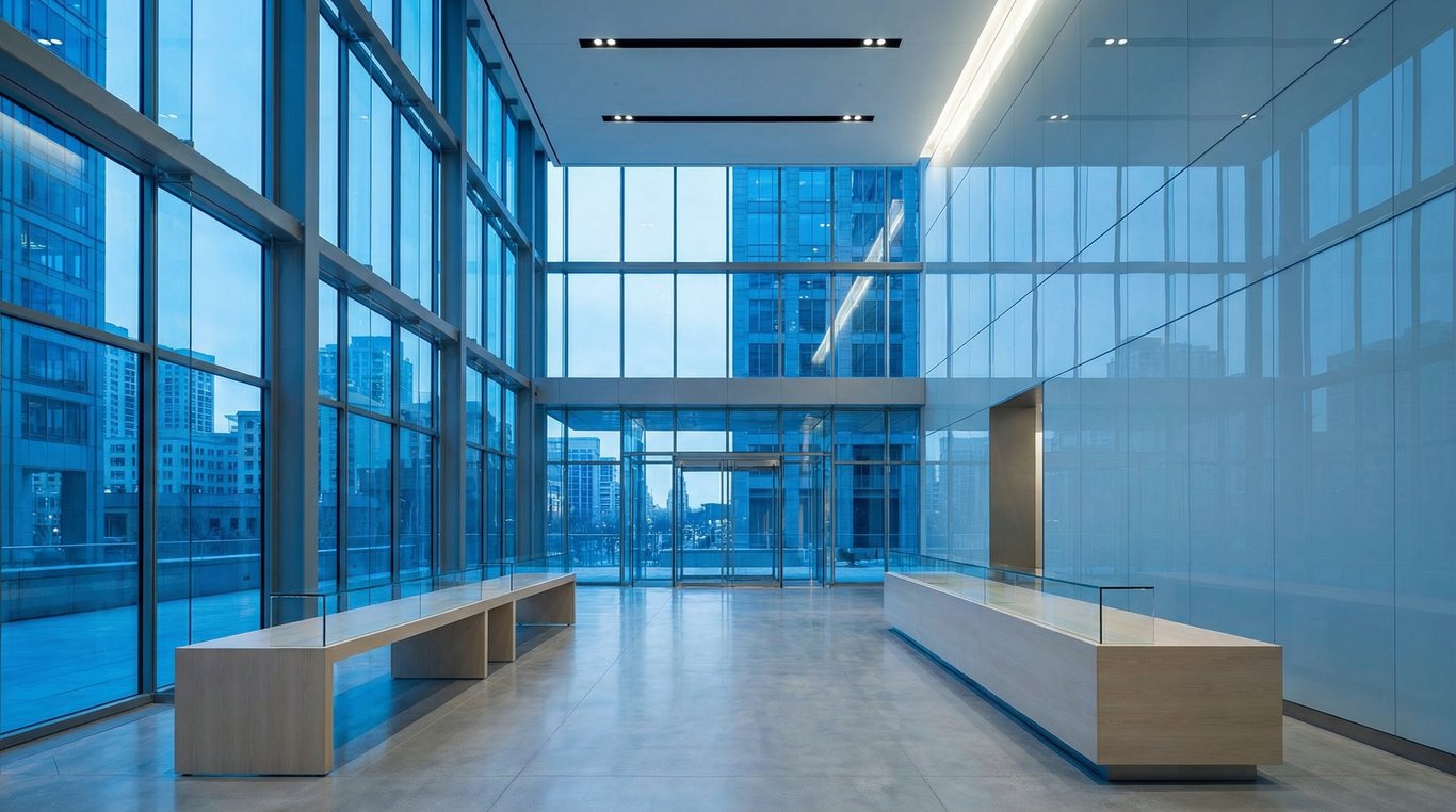 Architecture moderne et lumineuse