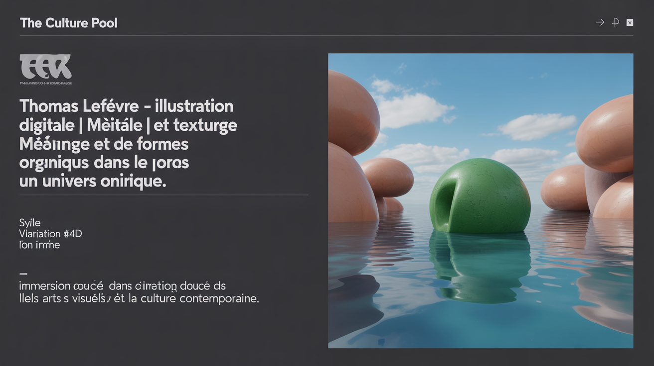 Composition graphique abstraite aux formes rondes et couleurs pastel