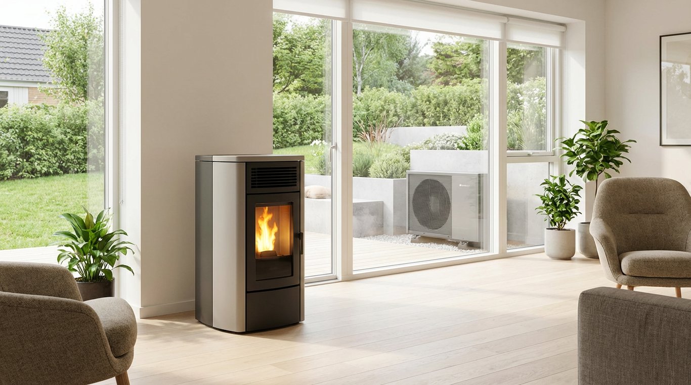 Installation d'une pompe à chaleur moderne