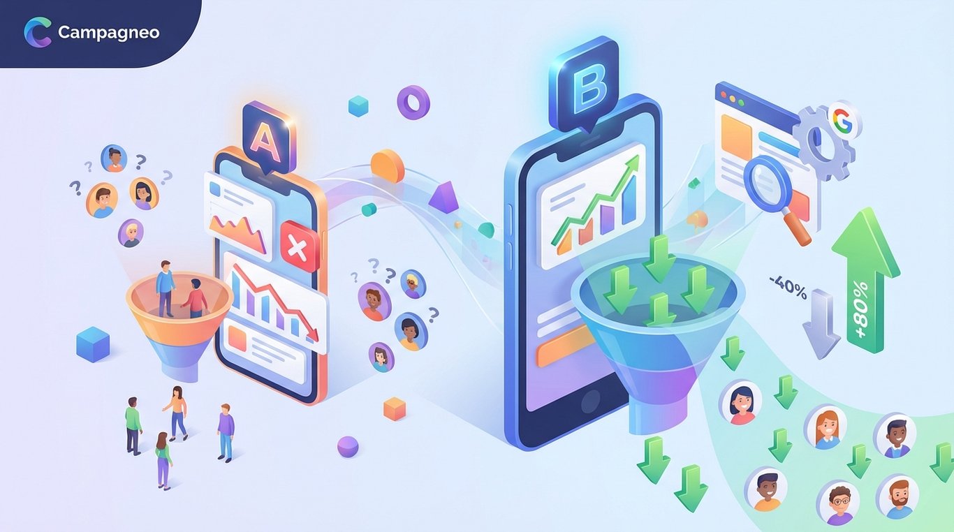 Visuel application mobile - interface utilisateur colorée