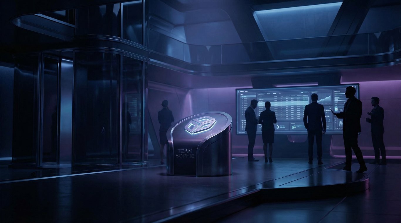 Portrait en noir et blanc de Sophie Dumas, Scénographe