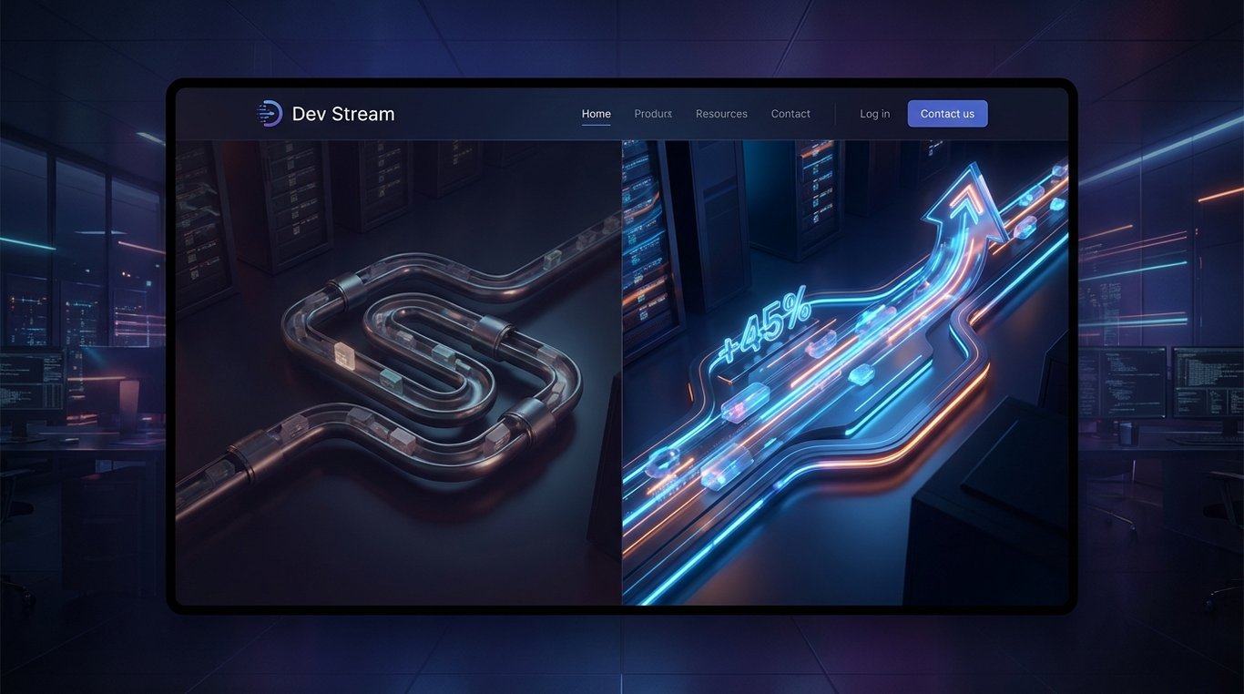 Interface mobile après optimisation responsive