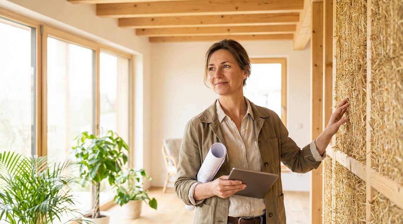 Photo de Claire Martin, fondatrice et experte en rénovation écologique