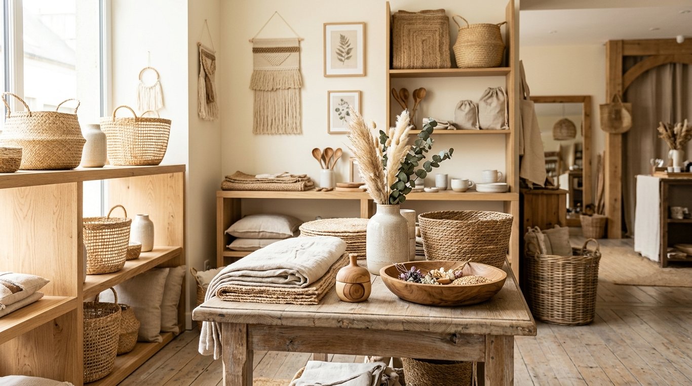 Photo Instagram d'un salon décoré avec nos produits