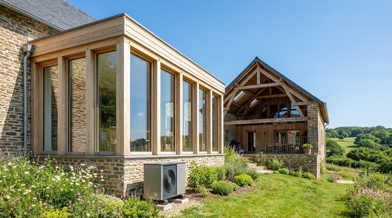 Intérieur sous combles rénové et isolé