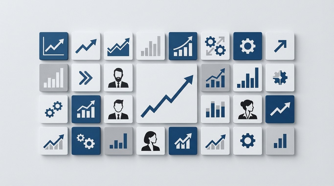 Tableau de bord de croissance stratégique