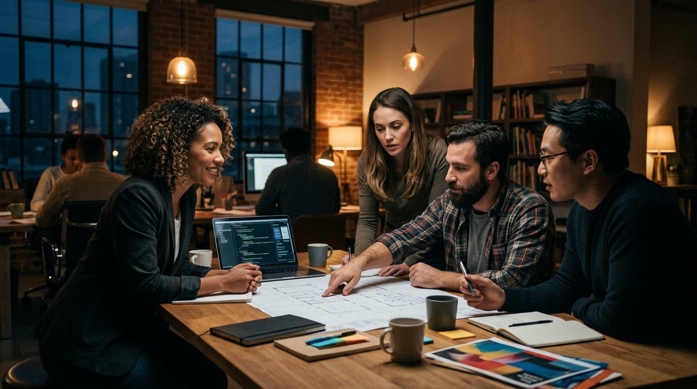 Mains expertes manipulant une terre riche entourées de jeunes pousses