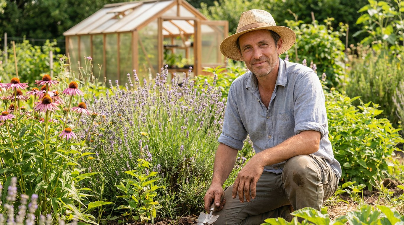Portrait de Julien Morel, expert en permaculture