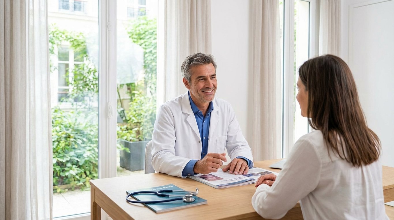 Portrait en noir et blanc de Dr. Alexandre Dupont