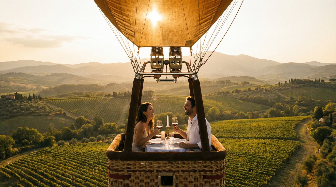 Un chef passionné montrant comment préparer des pâtes fraîches dans une cuisine rustique italienne, baignée d'une lumière chaleureuse.