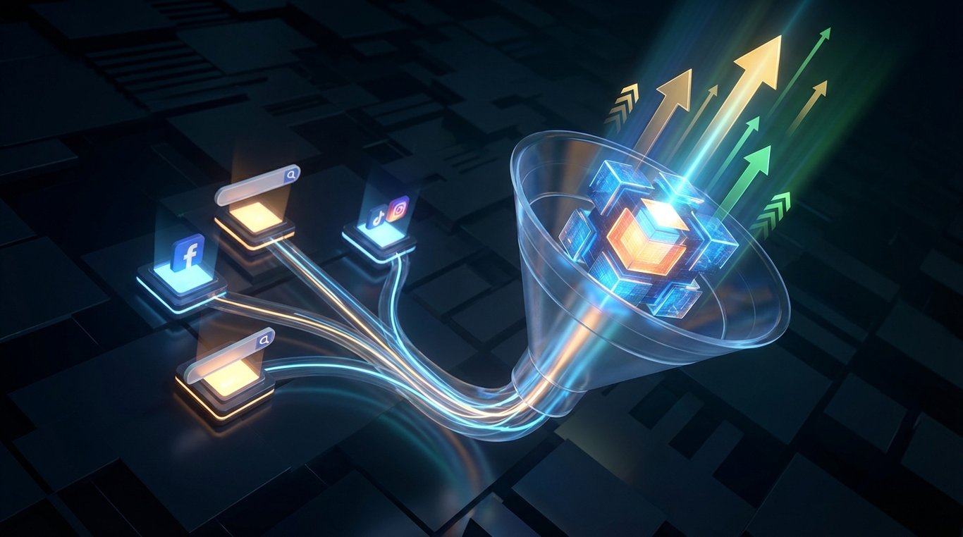 Campagne publicitaire digitale pour une startup tech