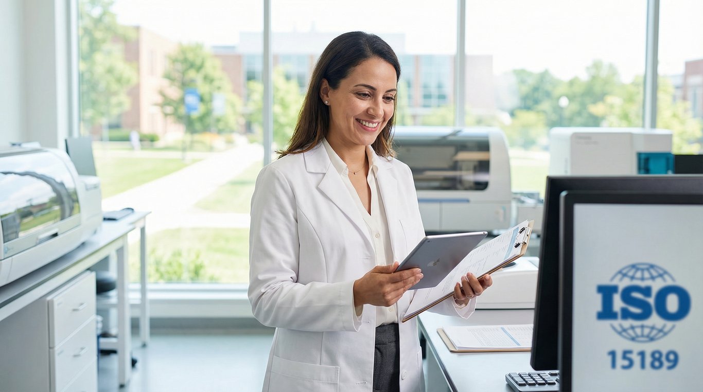 Portrait du Dr. Amina Benali, Responsable Qualité