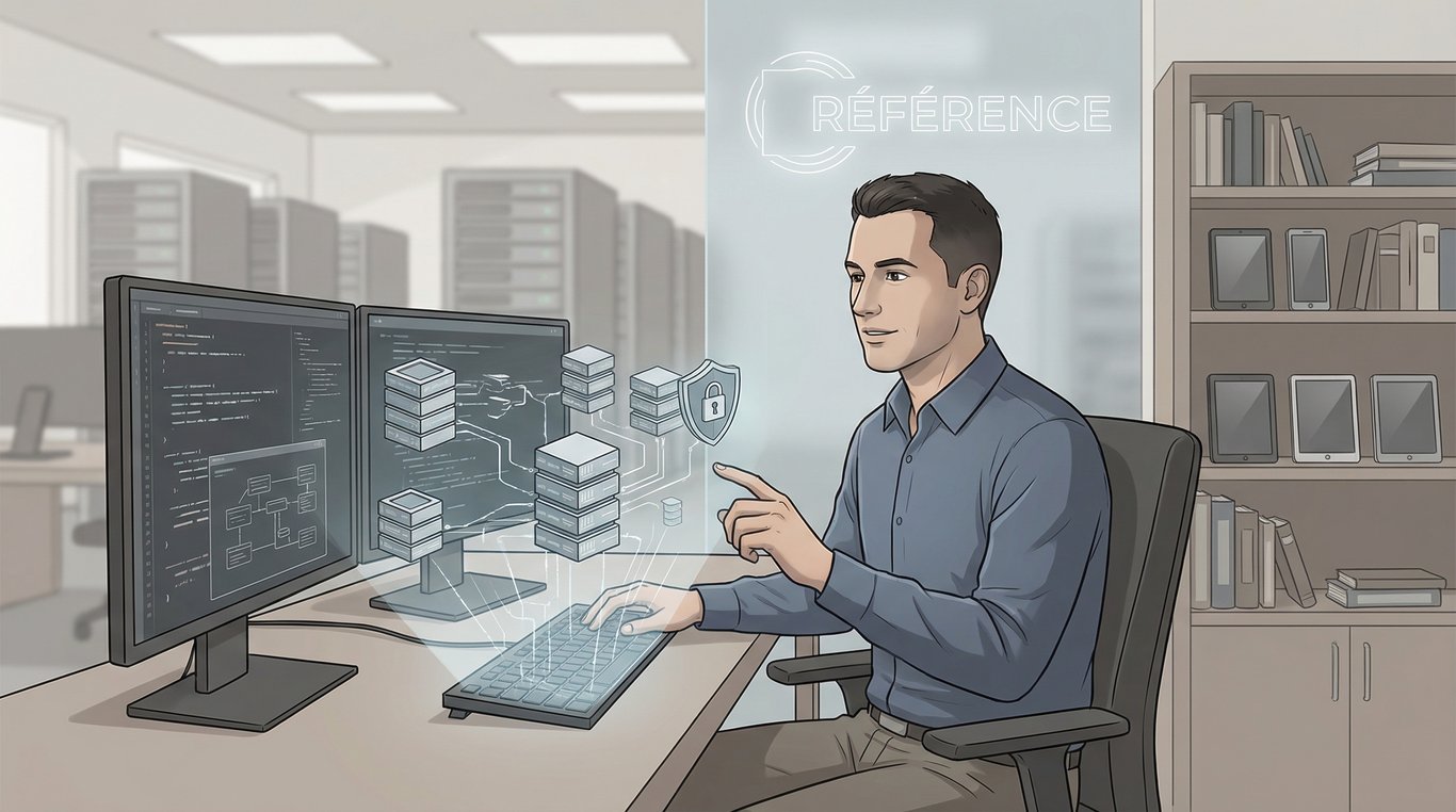 Portrait de Julien Martin, cofondateur et responsable technique
