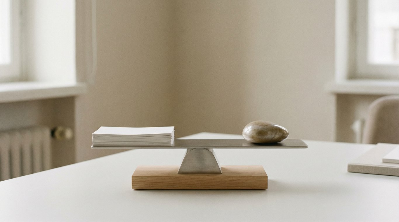 Icône représentant un bouclier symbolisant la protection et la justice, style corporate minimaliste