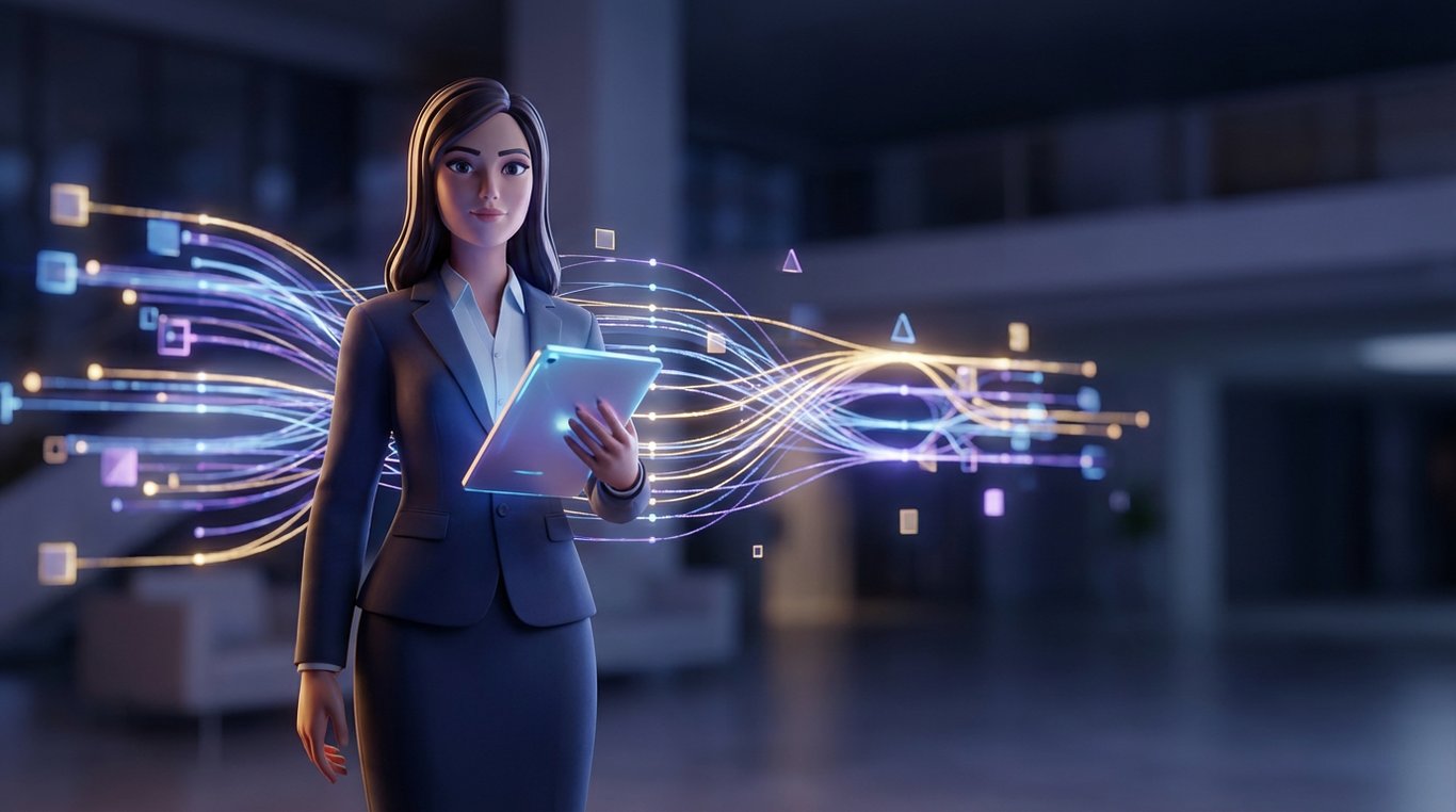 Portrait de Camille Dupont, cofondatrice et CEO d'AdFlux