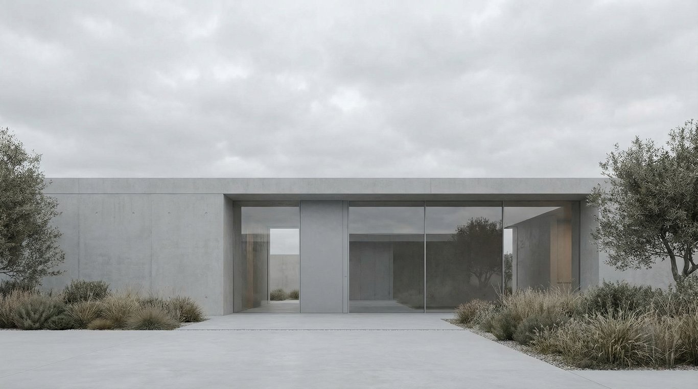 Cime enneigée au lever du soleil, lumière douce et ombres allongées