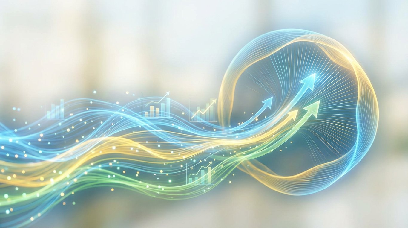 Graphique illustrant une augmentation de productivité de 30% après intervention Flux Partner