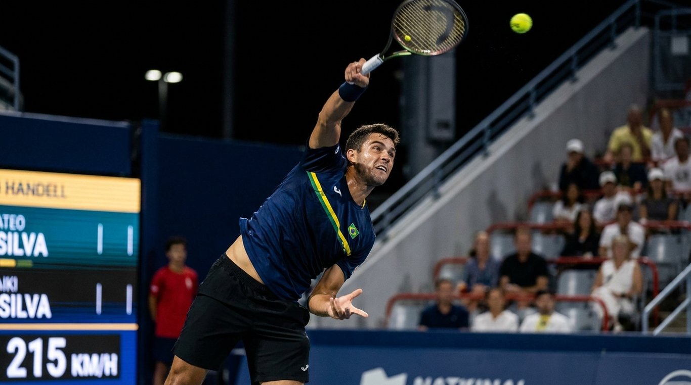 Portrait de Mateo Silva, joueur de tennis professionnel