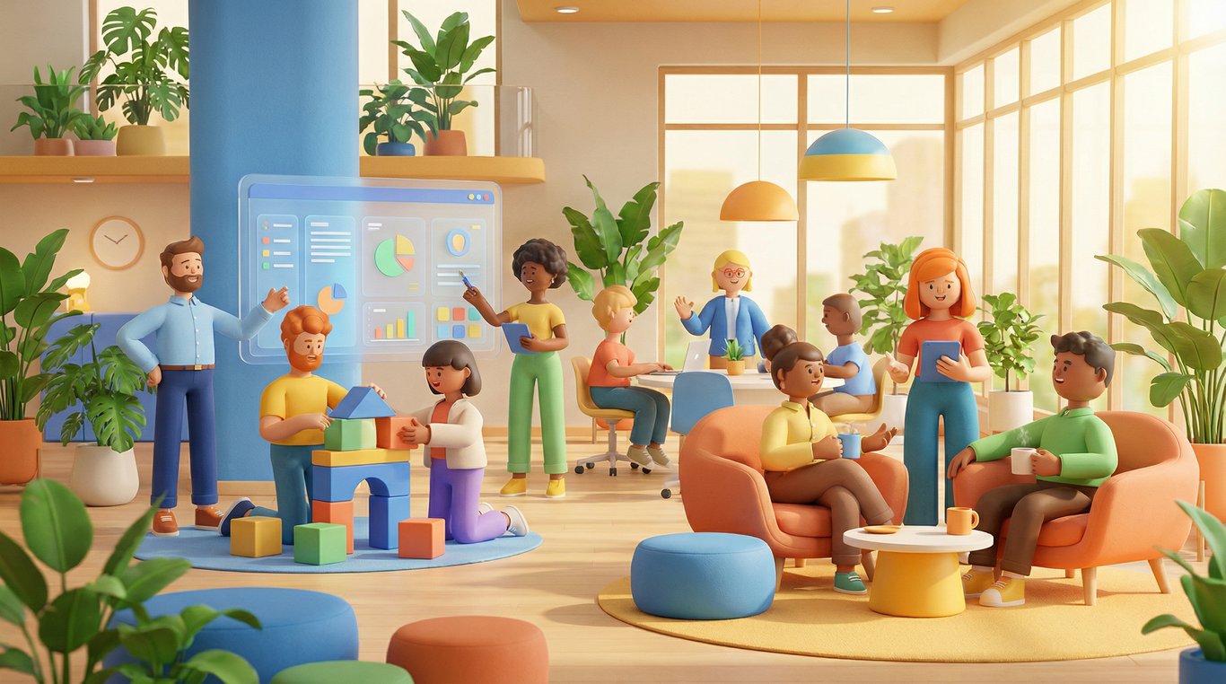 L'équipe de L'Entreprenaute sur le pont d'un navire digital