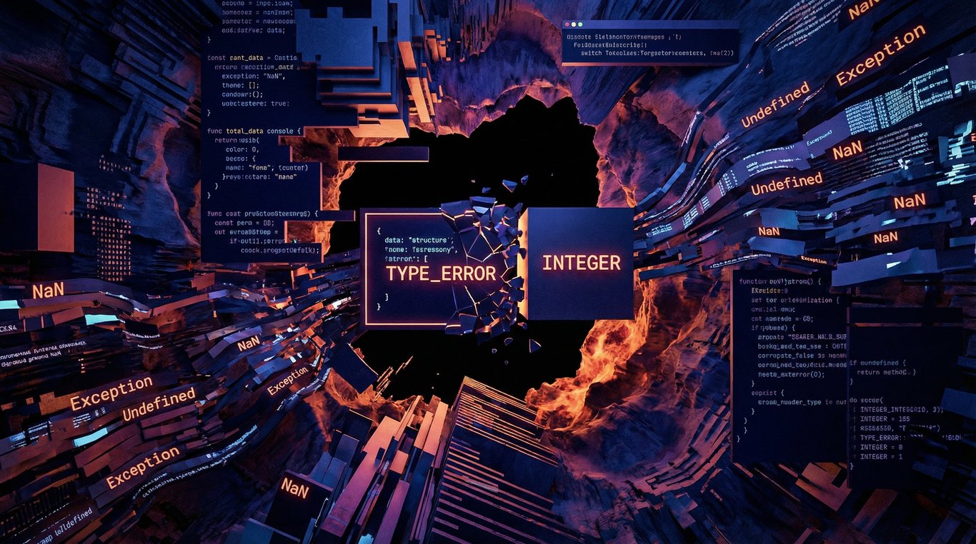 Lettres déformées avec effet glitch chromatique