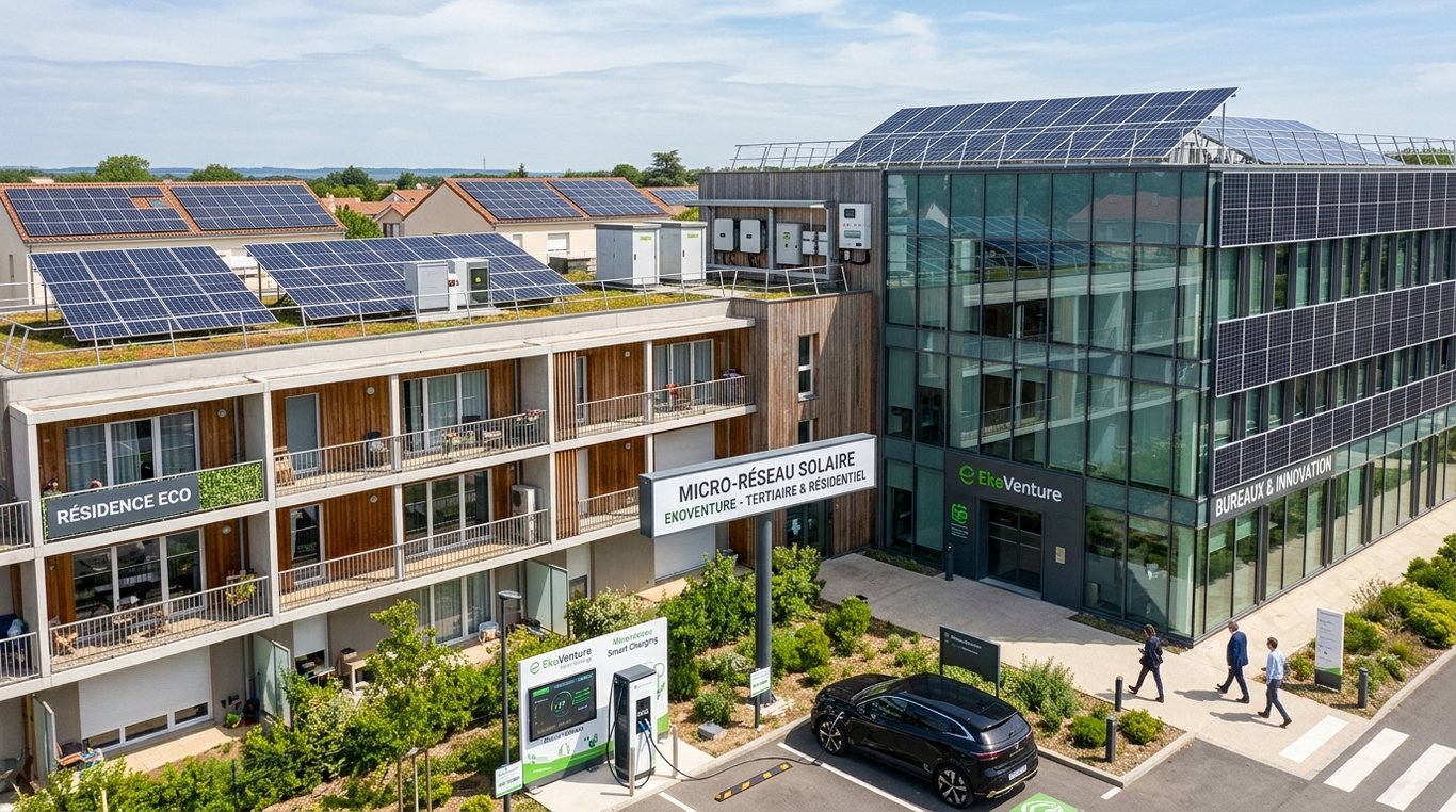 Panneaux solaires urbains