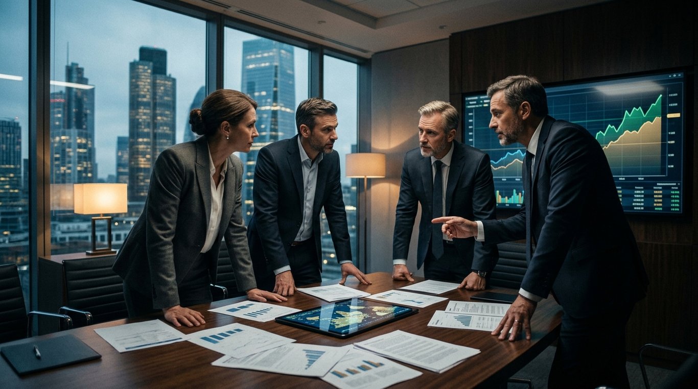 Aperçu visuel des fonds d’investissement immobilier — maquette et éléments financiers
