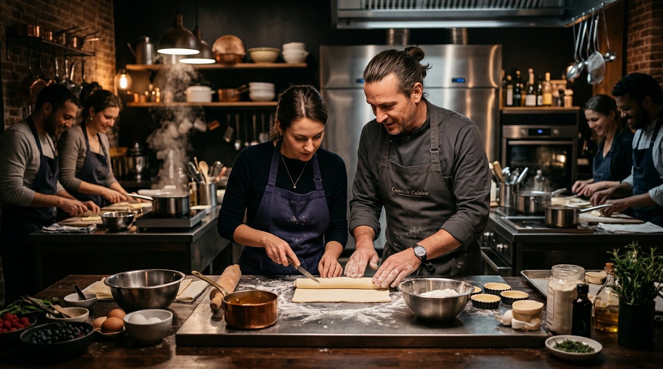 Assortiment de macarons colorés