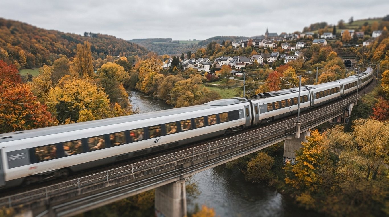 Couverture Panorama Europe numéro Automne 2025 - Mobilité ferroviaire européenne