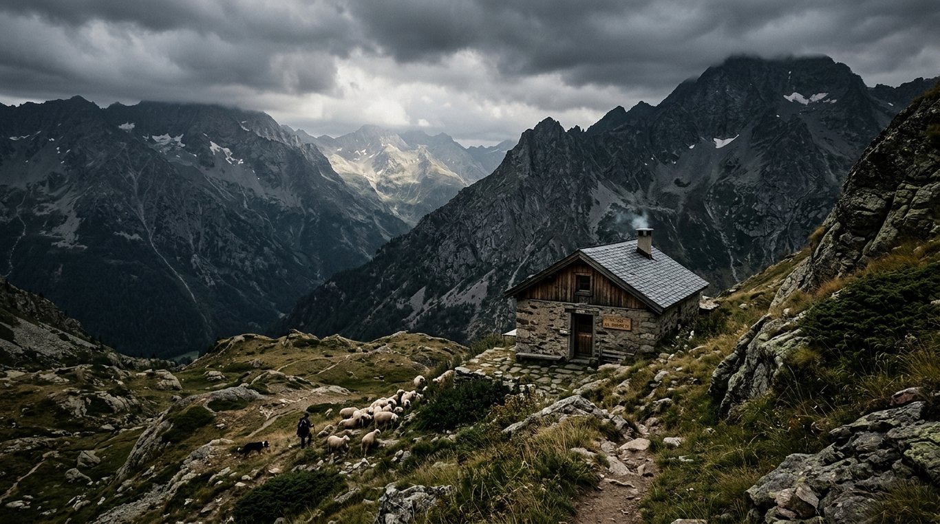 Architecture traditionnelle en montagne