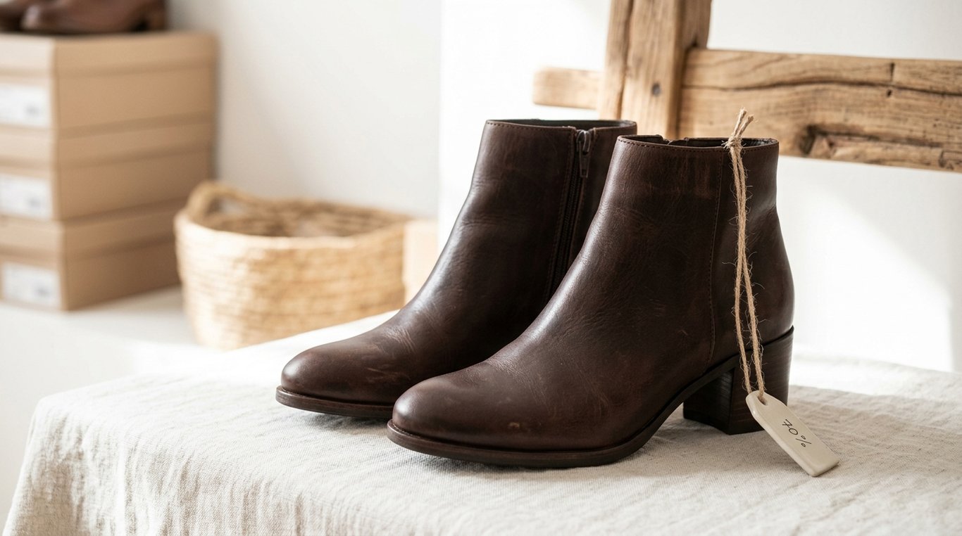 Sandales en cuir tressé