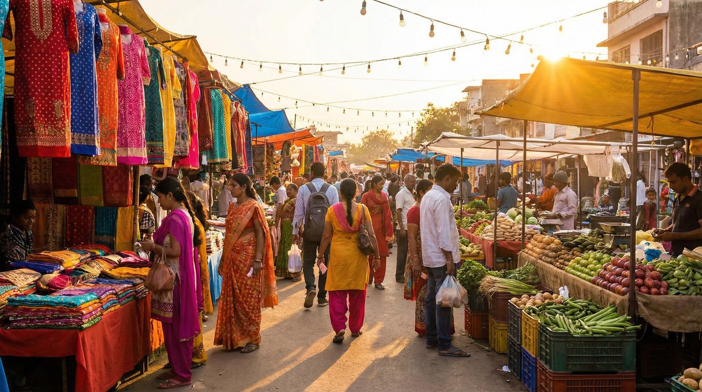 Glaces artisanales colorées dans un food truck pastel