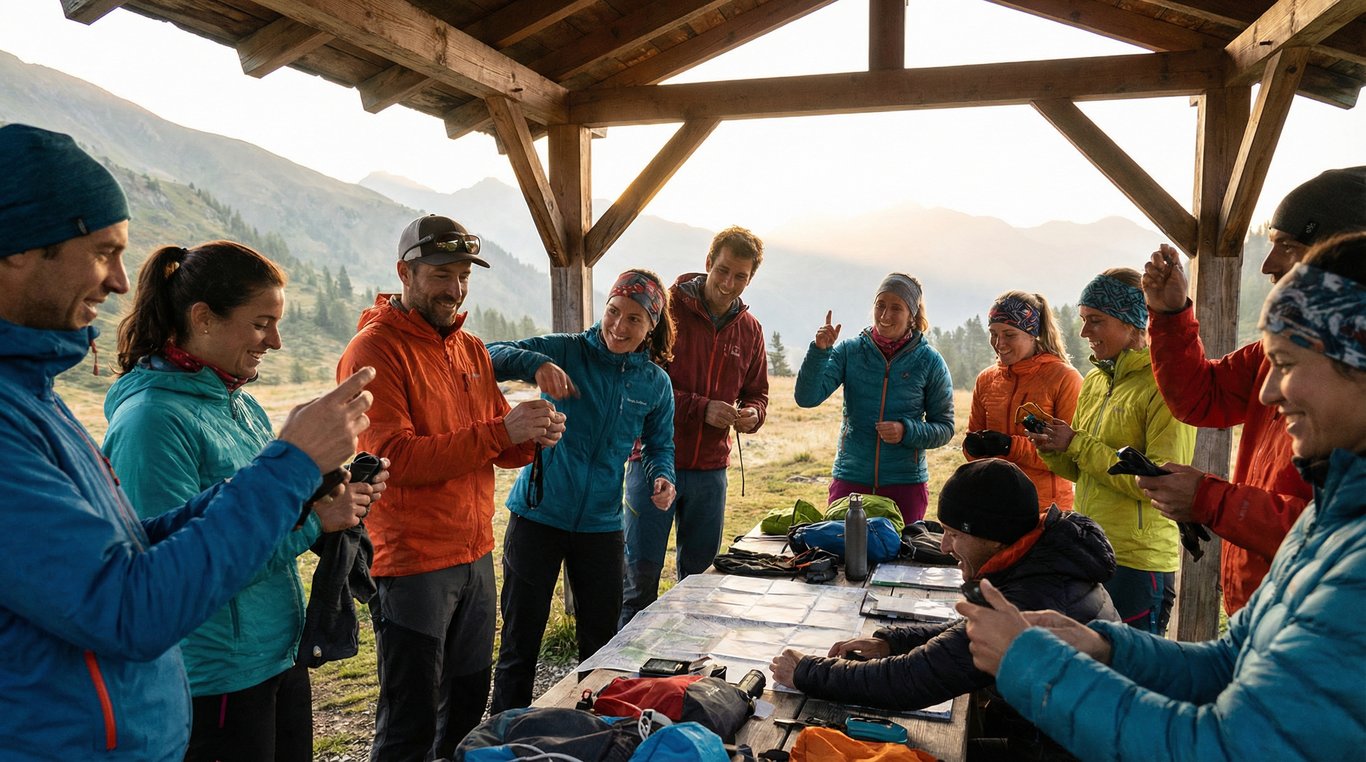 Trail running montagne