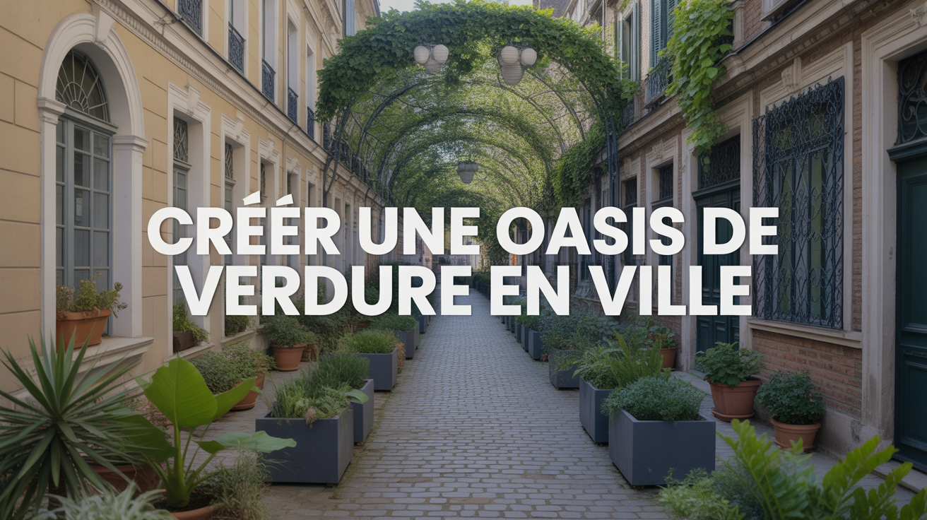 Balcon parisien végétalisé