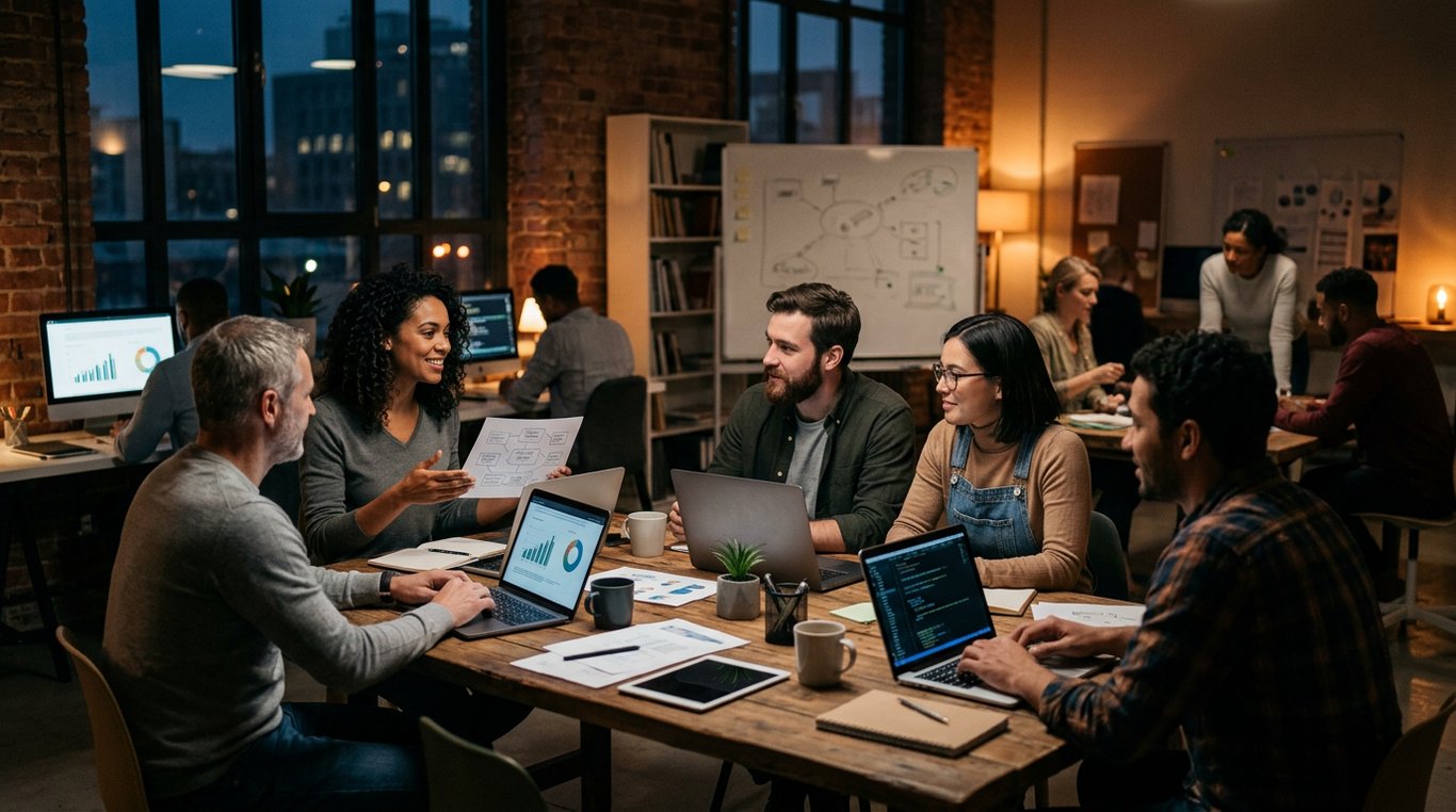 Chef élégant finalisant le dressage d'une assiette