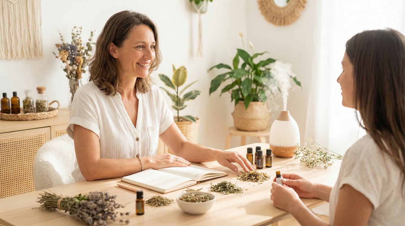 Photo d'Élise Moreau, conseillère en phytothérapie et aromathérapie