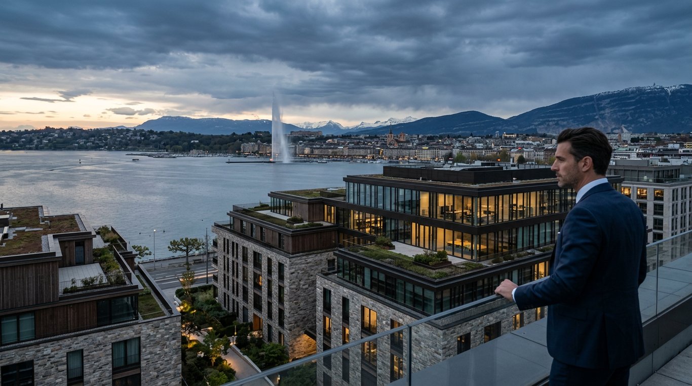 Résidence Les Terrasses du Léman — architecture moderne de prestige