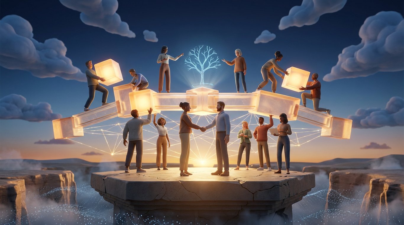 Réunion stratégique dans un bureau Art Déco