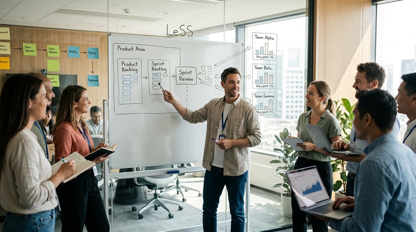 Développeurs travaillant en pair programming