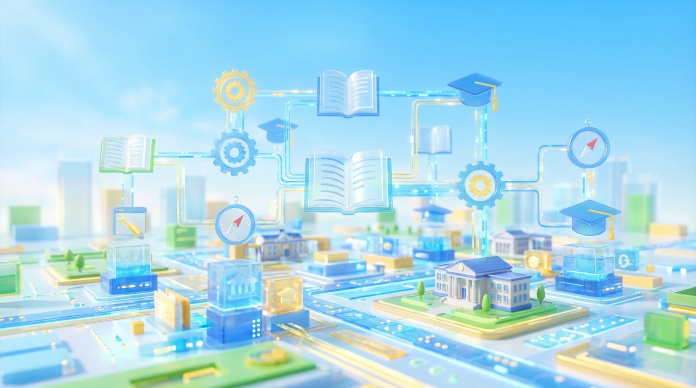 Campus universitaire 3D