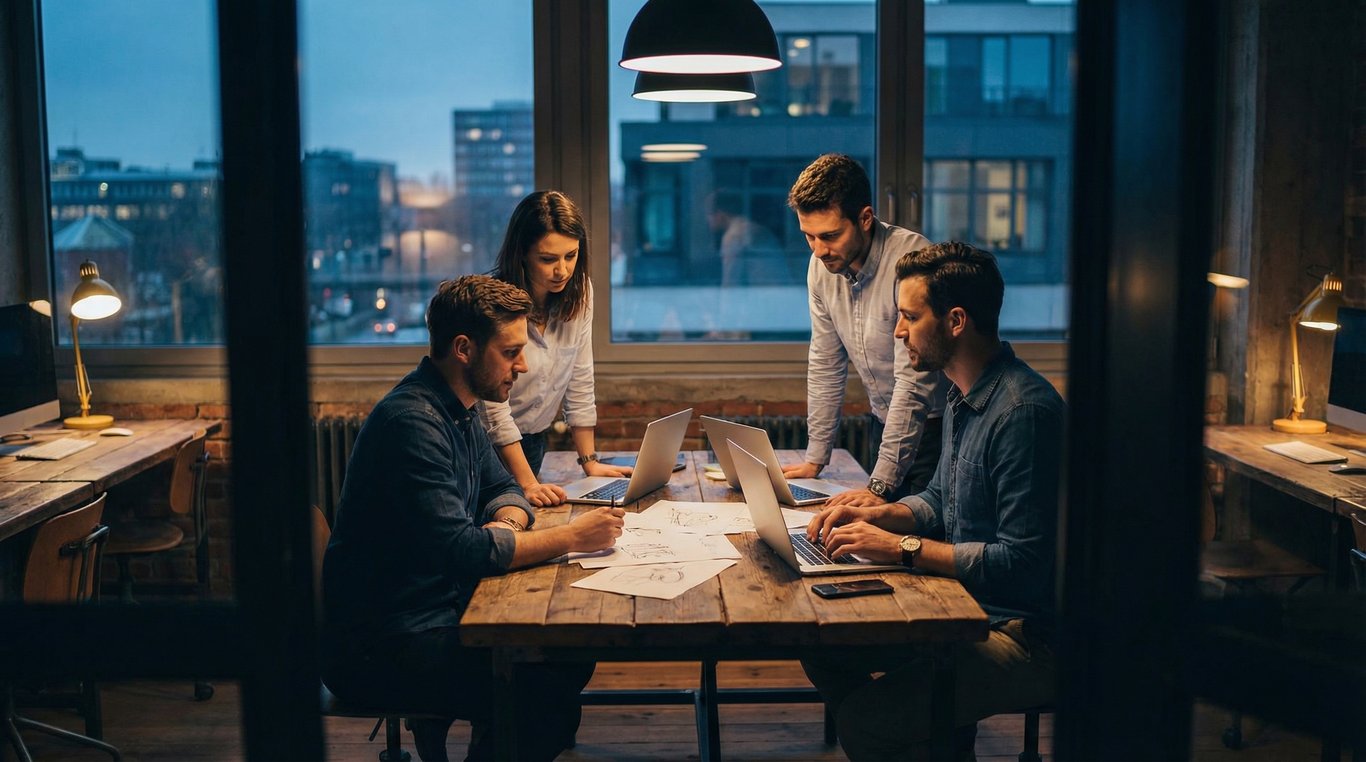 Portrait de Julien, responsable éditorial