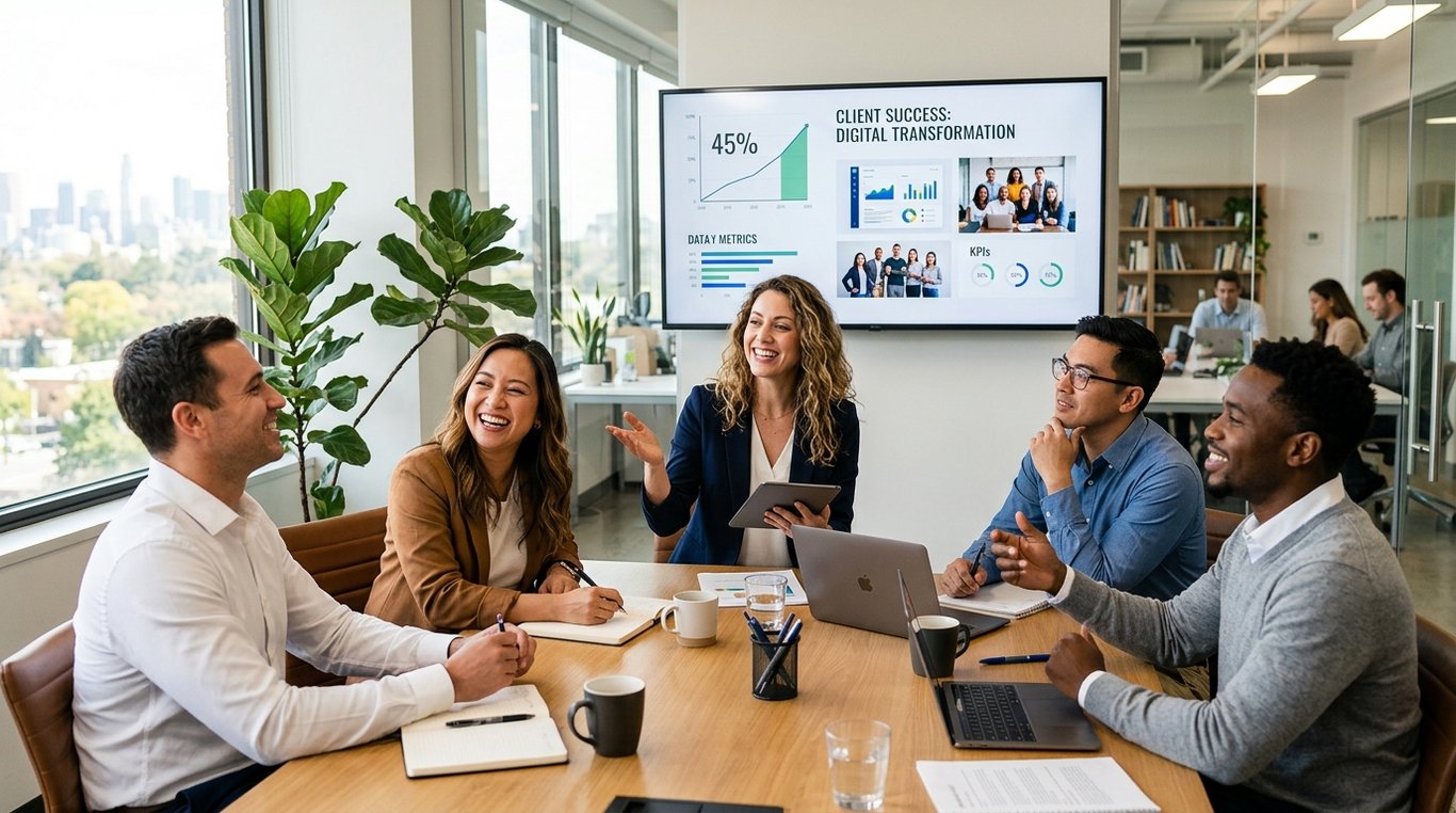 Planification stratégique sur tableau