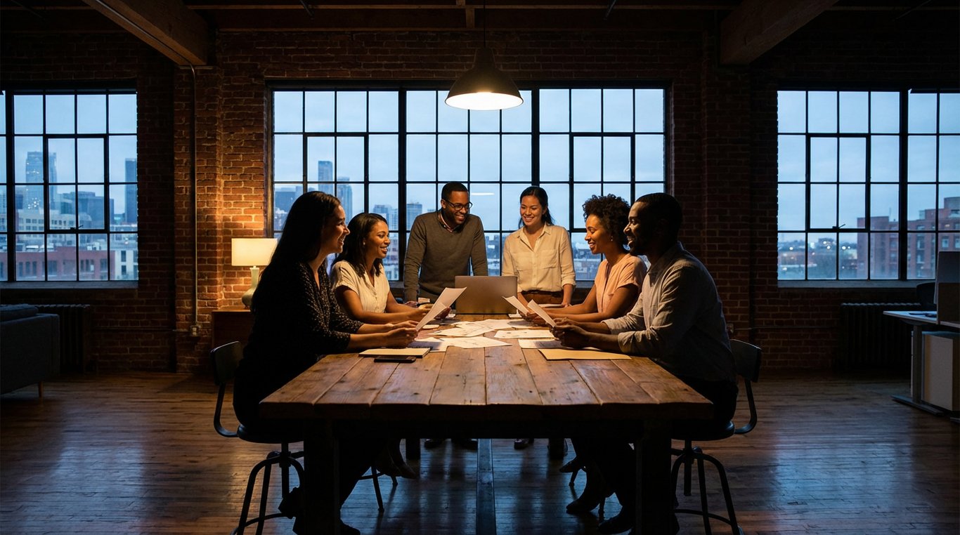 Adultes s'entraînant au dojo