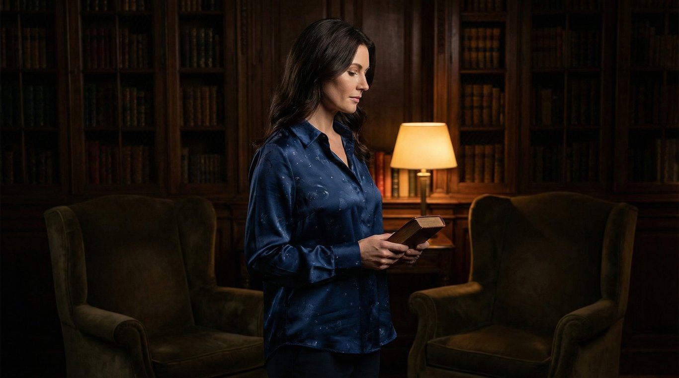 Chemisier en soie ivoire