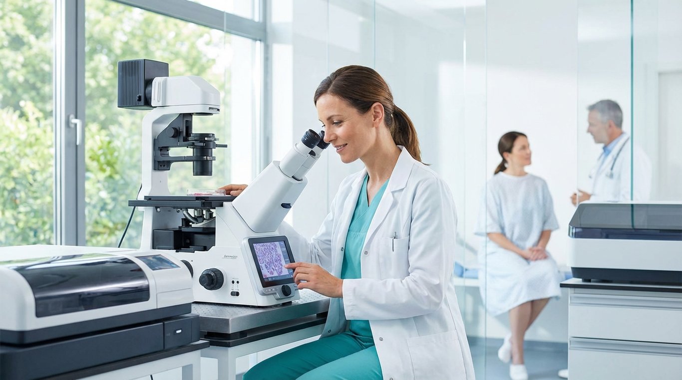 Salle d'échographie